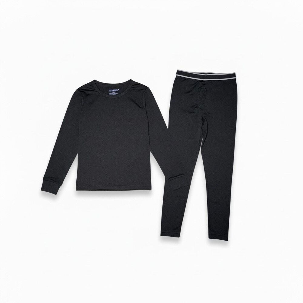 Rocky Thermal liner for Kids, Long Johns, Base Layer for Cold Weather/Skiing Bla